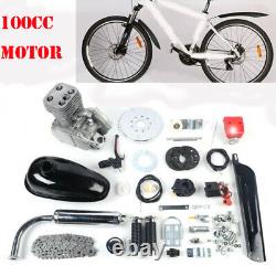 100CC 26 28 Bicycle Engine Kit Motorized 2 Stroke Petrol Gas Motor Kit 48km/ h