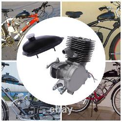 100cc 2Stroke Gas Engine Motor Kit Hydraulic Handle DIY Motorized Bicycle Bike