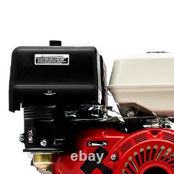 15 HP 4 Stroke Gas Engine Motor OHV Horizontal Go Kart Motor 420 CC Recoil Start