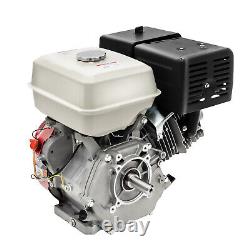 15 HP 4 Stroke Gas Engine Motor OHV Horizontal Go Kart Motor Recoil Start 420 CC