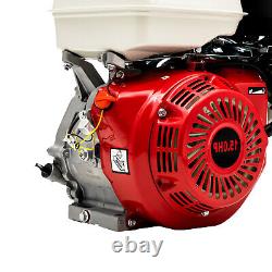 15 HP 4 Stroke Gas Engine Motor OHV Horizontal Go Kart Motor Recoil Start 420 CC