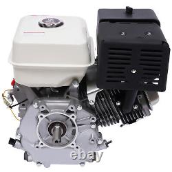 15 HP 4 Stroke Gas Engine Motor OHV Horizontal Go Kart Motor Recoil Start 420 CC