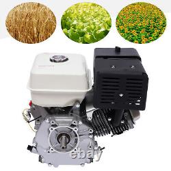 15 HP 4 Stroke Gas Engine Motor OHV Horizontal Go Kart Motor Recoil Start 420 CC