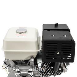 15 HP 4 Stroke Gas Engine Motor OHV Horizontal Go Kart Motor Recoil Start 420 CC