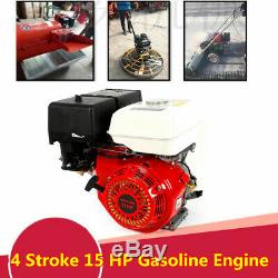15 HP 4-Stroke OHV Horizontal Gas Engine Go Kart Motor Recoil Start Engine 420CC
