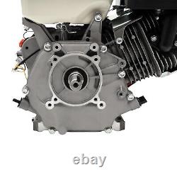 15 HP 420 CC 4-Stroke Gas Engine Motor OHV Horizontal Go Kart Motor Recoil Start