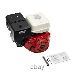 15HP 4 Stroke 420cc OHV Horizontal Shaft Gas Engine Recoil Start Go Kart Motor