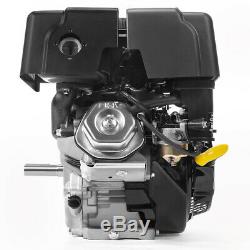 15HP 4-Stroke OHV Horizontal Gas Engine GoKart Log Splitter Recoil Start Engine