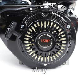 15HP 420CC 4-Stroke Gas Motor Engine OHV Gasoline Motor Recoil Pull Air Cooling