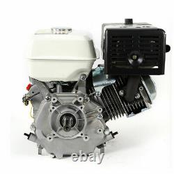 15HP 4Stroke OHV Horizontal Gas Engine Go Kart Motor Recoil with Silencer 420CC US