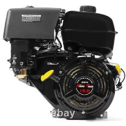 15HP Horizontal Gas Engine 4-Stroke OHV Go Kart Recoil Start Engine EPA & Carb