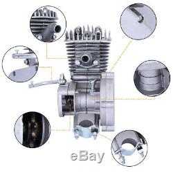 16in1 80cc 2-Stroke Cycle Bike Engine Motor Petrol Gas Kit for Motorized Bicycle