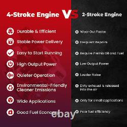 1x Gas Engine 4 Stroke 5.5HP 168cc 168F Pullstart For Honda GX160 20 mm