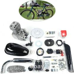 2-Stroke 100cc Bicycle Motor Kit Bike Motorized Petrol Gas Engine Full Set 2L US