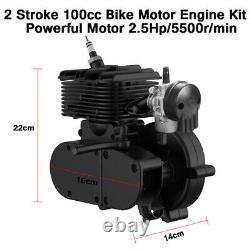 2-Stroke 100cc Engine Motor Kit for Motorized Bicycle Bike Gas Powered Full Set