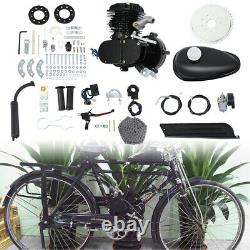 2 Stroke 80cc Bike Cycling Motorized Bicycle Engine Motor Kit Muffler Petrol Gas