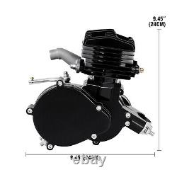 2 Stroke 80cc Motor petrol gas Engine Kit For Motorized Bicycle Black