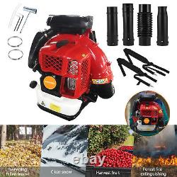 2-Stroke Engine 900CFM Air Volume 2.3L Tank Leaf Blower 80CC Gas Powered, xy