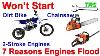 2 Stroke Engine Causes Of Excess Fuel Flooding Into Engine Chainsaw Won T Start