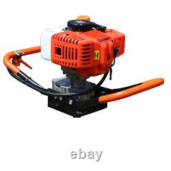 2-Stroke Gas Powered Earth Auger Orchard Digging Machine 52cc Post Hole Digger