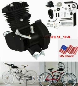 2 Stroke Motor 80cc Engine Petrol Gas Kit F Motorized Bicycle Bike&Modification