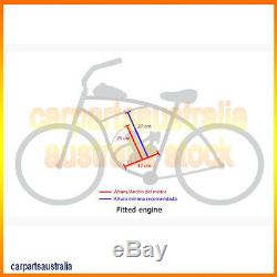 2 set of 80cc 2 Stroke GAS Engine Motor Kit for Motorized Bicycle Bike