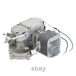 2-stroke 80cc Motor Gas Engine Kit For Motorized Bicycle Cycle Bike Silver
