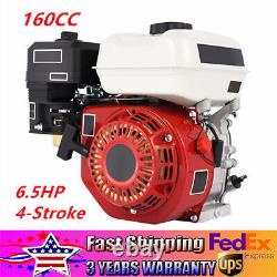 200cc 6.5HP Gas Engine For Honda GX160, 4-Stroke OHV Air Cooled Horizontal Shaft