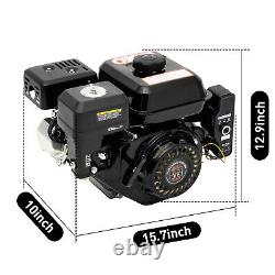 210cc 4-Stroke Gas Engine Motor Electric Start Horizontal Engine Go Kart 7.5 HP