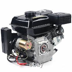 212CC 4-Stroke Gas Power Engine Motor Electric Start Log Splitter For Go Kart