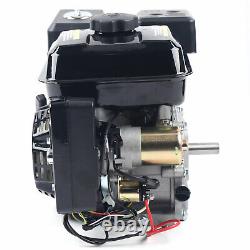 212CC 7.5 HP 4-Stroke Electric Start Go Kart Log Splitter Gas Engine Motor Power