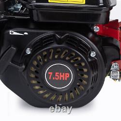 212CC 7.5HP 4-Stroke Electric Start Horizontal Engine For Kart Gas Engines Motor