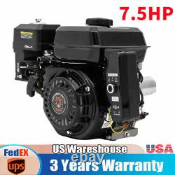 212cc 7.5 HP Electric Start Horizontal Engine Go Kart Gas Engine Motor 4-Stroke