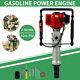 2Stroke 52cc Gas Power T-Post Driver Gasoline Engine Fence Post Hammer Push Pile
