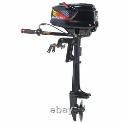 3.6HP 2 Stroke Gas Power Outboard Motor Fishing Boat Engine Water Cooling System