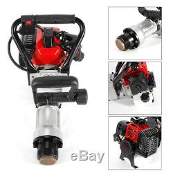 32.6CC Gas Powered T-Post Driver Gasoline Engine Push Pile 2-stroke Fence Driver