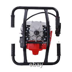 3HP 63CC 2-stroke Gas Powered Post Hole Digger Earth Auger Digging Engine US NEW