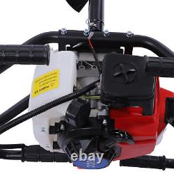 3HP 63CC 2-stroke Gas Powered Post Hole Digger Earth Auger Digging Engine US NEW