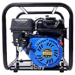 3inch 209cc 7HP 4 stroke Gas Powered Full Trash Water Pump 50ft Discharge Hose