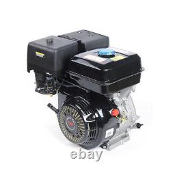 4-Stroke 15HP 420CC Horizontal Shaft Gas Engine Recoil Start Go Kart Motorcycle