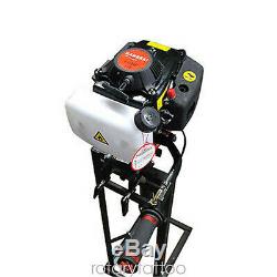 4 Stroke 4 HP Outboard Motor Boat Gas Engine Air Cooling CDI System 52cc 2.8KW