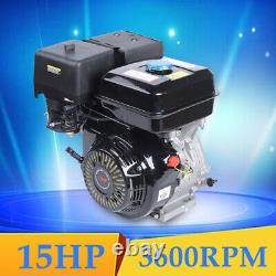 4 Stroke 420CC 15HP Gas Motor Engine OHV Gasoline Motor Recoil Pull Air Cooling