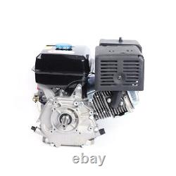 4-Stroke 420cc OHV Horizontal Shaft Gas Engine Recoil Start Go Kart Motor 15HP