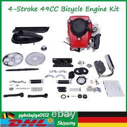 4-Stroke 49CC Bicycle Engine Kit Gas Petrol Bike Engine Motor Kit Air-cooled