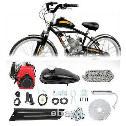 4-Stroke 49CC Bicycle Motorized Gas Petrol Engine Motor Kit Chain Scooter Red