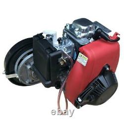 4-Stroke 53cc Gas Petrol Motorized Bicycle Bike Engine Motor Kit Belt Gear New