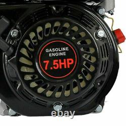 4-Stroke 7.5 HP Horizontal Gas Engine Fits For Compressor Scarifier Lawnmower