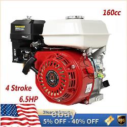 4-Stroke Gas Engine For Honda GX160 OHV Air Cooled Horizontal Shaft 5HP 160cc