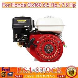 4 Stroke Gas Engine For Honda GX160 OHV Air Cooled Horizontal Shaft 5HP 200cc