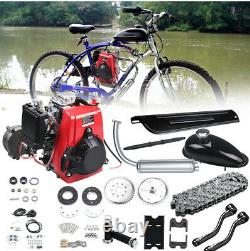 4-Stroke Gas Motorized Bicycle Engine Motor Kit Double Chain Drive 415 Chain